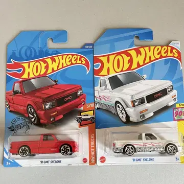 GMC 사이클론 2대 세트 핫휠