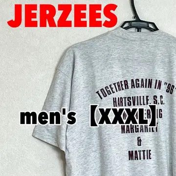 A336 [ JERZEES ] 반팔 백 프린트 T셔츠 [ XXXL ]