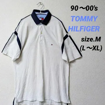 90~00's TOMMY HILFIGER 피케 셔츠 M(L~XL)