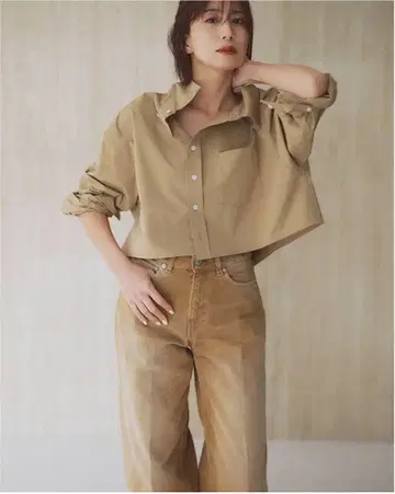 히가시하라 아키 FORME 숏 셔츠