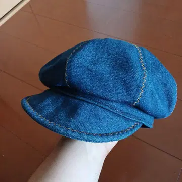 뉴욕햇 헌팅 캡 데님 NEW YORK HAT