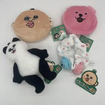 빵빵군의 일상 페이스 파우치 2종 & 봉제 인형 & 스크런치