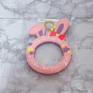 프리파라 캔뱃지 케이스 스트랩 토끼