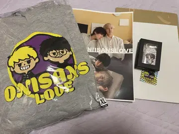 오니이상즈 러브 부적 후드티 팬북 스티커 세트