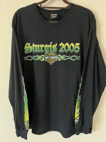 Harley-Davidson Sturgis 2005 XL 긴팔 셔츠 롱T