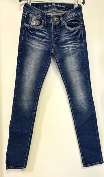 컨디션 최상 스키니 데님 61 cm 00's/y2k/헤이세이 갸루/그런지