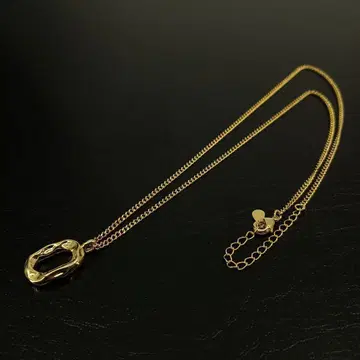 앤티크 레트로 골드 금 목걸이 빈티지