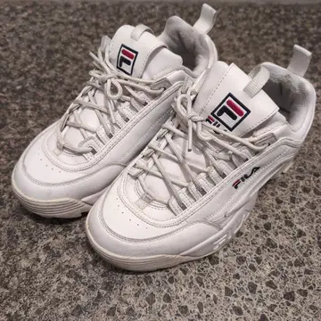 FILA 화이트 스니커즈