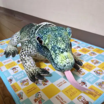히가시야마 동물원 코모도왕도마뱀 [타로] 리얼 봉제인형