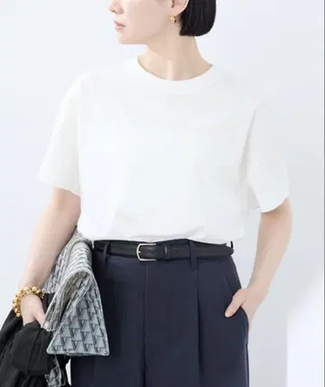 clear cotton Tshirt VERMEIL par iena