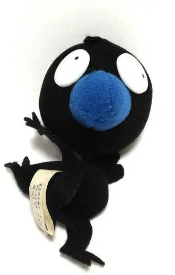 꽃 피는 천사 텐텐군 마스코트 레트로 1998 봉제 인형 레어