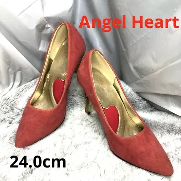 [무료배송] AngelHeart 슬림 레그 펌프스 23cm 빨간색