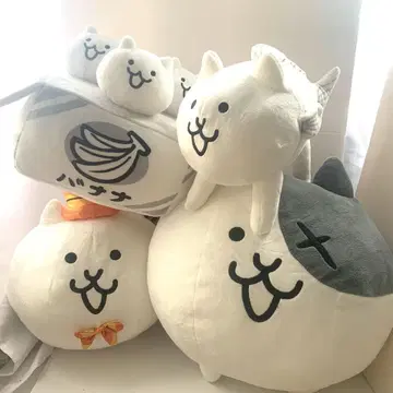 냥코 대전쟁 봉제 인형 캡슐 캐릭터 세트