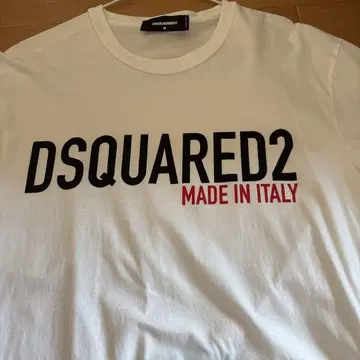 DSQUARED2 화이트 티셔츠 이탈리아제