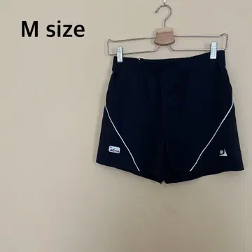 [여성용] 스포츠용 하프 팬츠 / 저지 / 네이비 / 원포인트 / 심플
