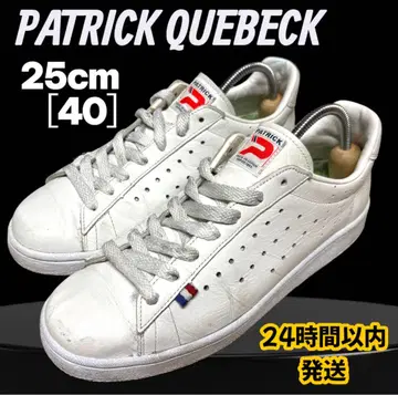 [ 25cm 40 ] PATRICK 퀘벡 천연 가죽 스니커즈