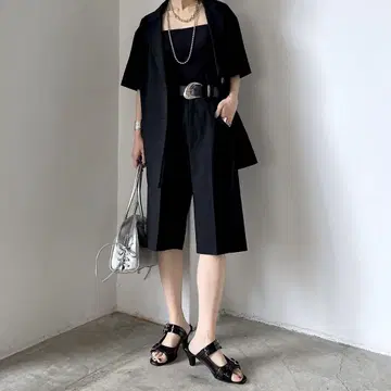 PAGEBOY 라이트 에스테르 하프 팬츠