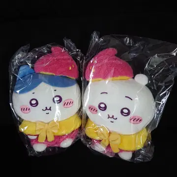 치이카와 모구모구 본점 고구마 봉제 인형 치이카와 하치와레 2세트