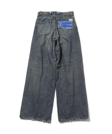DAIRIKU Wide Vintage Denim Pants