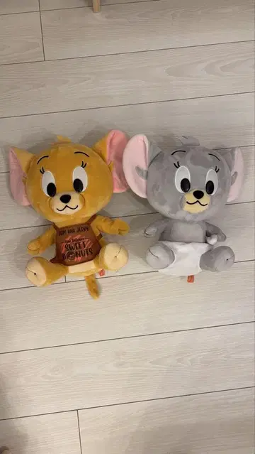 톰과 제리 봉제 인형 세트