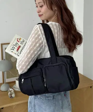 DISCOAT 아웃포켓 경량 드럼 백 블랙