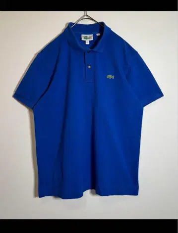 Lacoste 블루 피케 셔츠 M 사이즈