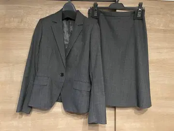 the suit company she 체크 스커트 수트