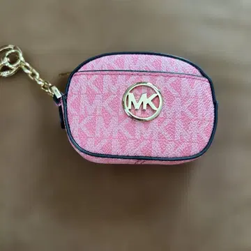 MK 로고 핑크 코인 케이스