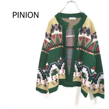 PINION [M] 가디건 니트 겉옷 노르딕 아크릴 울