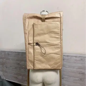 비지 비버 베이지 롤탑 백팩 미사용, 택 포함