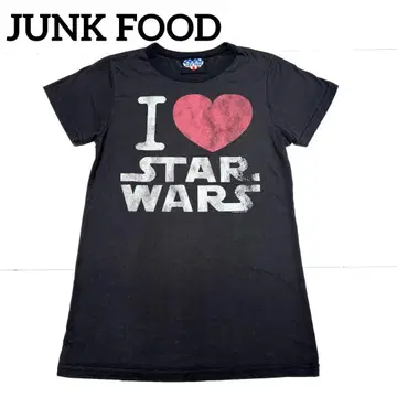 JUNK FOOD STAR WARS 반팔 T셔츠 상의 블랙