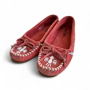 MINNETONKA 미네통카 모카신 썬더버드 비즈 자수