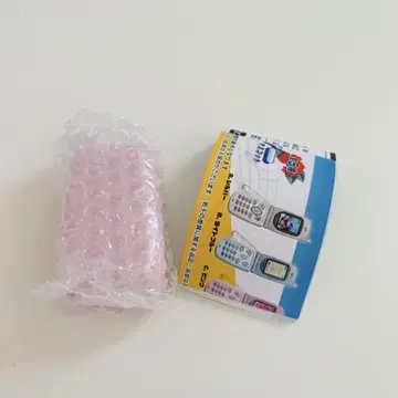 피처폰 녹음 가챠가챠 키링 핑크