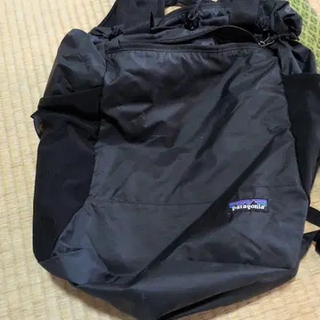patagonia 블랙 냅색 접이식