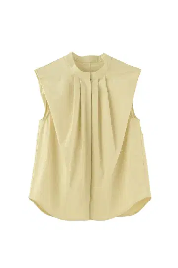 herlipto Tallinn Sleeveless Blouse lemon