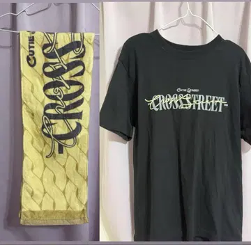 CUTIE STREET 1st 원맨 라이브 타월 T셔츠 크로스 스트리트