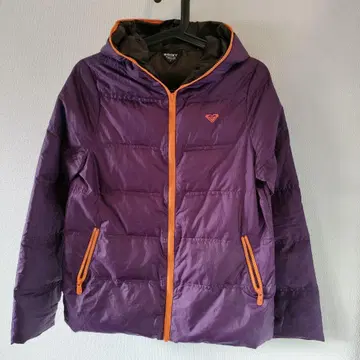 ROXY 퍼플 다운 자켓 M