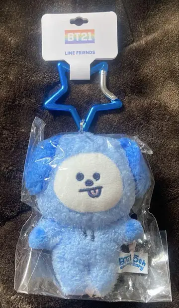 BT21 5주년 기념 레인보우 마스코트 블루 CHIMMY