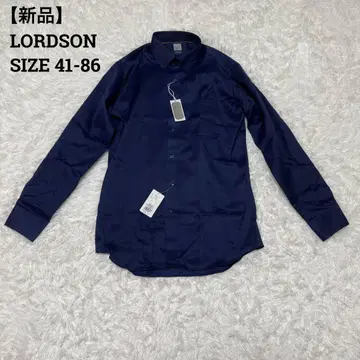 로드슨LORDSON 택 포함 새상품 네이비 긴팔 와이셔츠 41/82