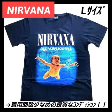 [한정 1장] NIRVANA 닐바나 밴드 티셔츠 반팔 XL 사이즈