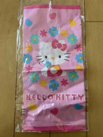 헬로키티 HelloKitty 손수건 레어 미사용