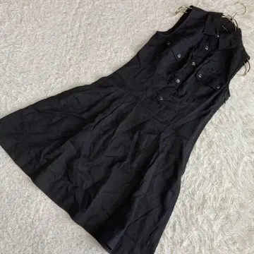 Calvin Klein Jeans 셔츠 원피스 블랙 XS