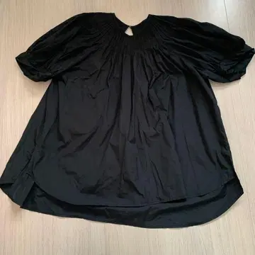 machatt 마차트 이탈리안 턱 메모리 블라우스 반팔 블라우스