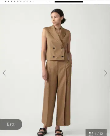 theory 띠어리 City Twill Deep Pleated Pant