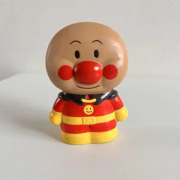 레트로 호빵맨 소프트 비닐 인형 야나세 타카시 프뢰벨관 울음 인형