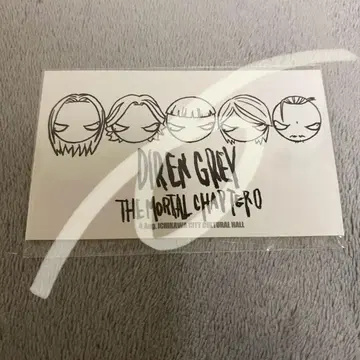 DIR EN GREY TOUR25 회장 한정판 스티커 이치카와 전원