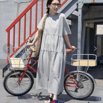프릭스스토어 별주 챔피온 티어드 원피스