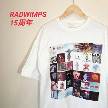 RADWIMPS 15주년 기념 한정판 콜라주 티셔츠
