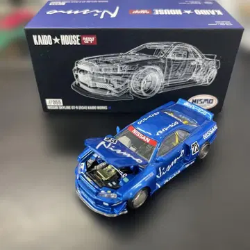 Nissan Skyline R34 KAIDO HOUSE 1/64