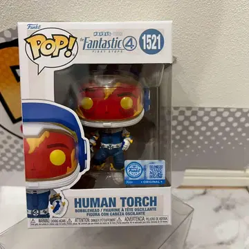 한정 FUNKO POP! 판타스틱4 휴먼 토치 우주복 한정